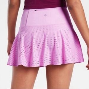 Athleta A-Game 14” Skort in Opaque Lilac.